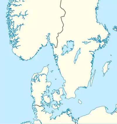 2002 UEFA European Under-19 Championship is located in Southwest Scandinavia