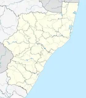 Weenen is located in KwaZulu-Natal