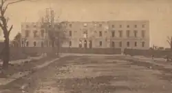 The Statehouse in 1865 after the burning of Columbia during the American Civil War