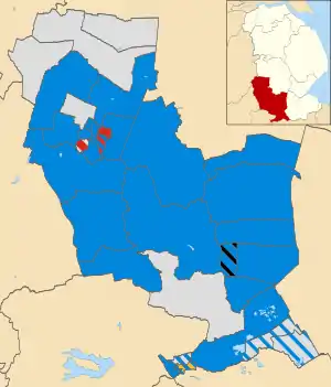 2011 results map