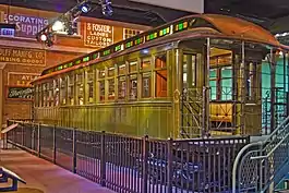 Railcar #1 is one of the oldest trains from the South Side Elevated Railroad