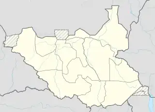 Koch is located in South Sudan