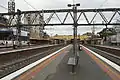 Southbound view from South Yarra platforms 2 and 3 facing towards platforms 4, 5 and 6