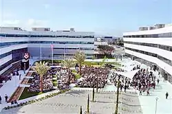 The dedication ceremony of the Schriever Space Complex at Los Angeles Air Force Base on 24 April 2006