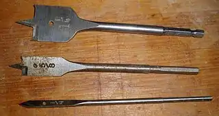 Spade bits