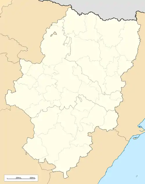 Berdún is located in Aragon