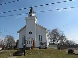 Methodist church on Main Street