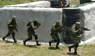 Colombian Army special forcesat Tolemaida Army Air Field, 2007