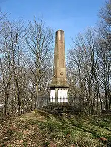 German memorial for the 1st Hanoverian Infantry Regiment No. 74