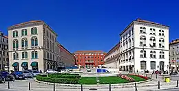 The Prokurative, now Republic Square, developed during the Mayoralty of Dr. Bajamonti and designed in 1859