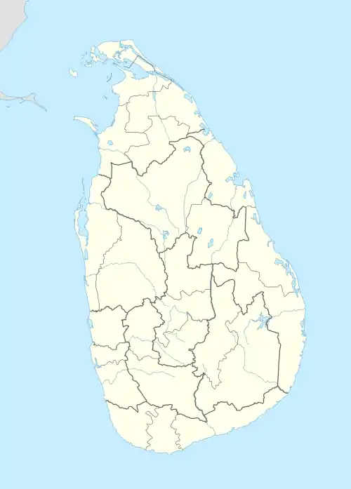 Palatupana is located in Sri Lanka