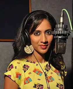 Srimathumitha in a Recording