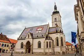 St. Mark's Church in Zagreb.