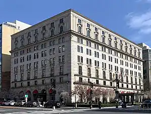 The Carlton Hotel, now known as The St. Regis, was designed by Mihran Mesrobian in 1926.