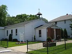 St. Eugene Roman Catholic Chapel is a Roman Catholic church in Lawrence Manor