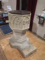 Font at St Lawrence's Church, North Hinksey