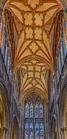 North transept and vault