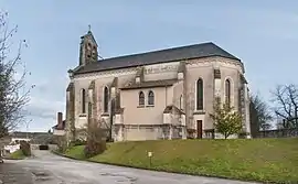 St Mary church in Châteauneuf-la-Forêt