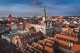 Part of Old Town with Old Market Square