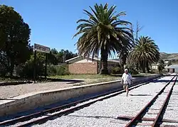 Avontuur's narrow gauge railway station