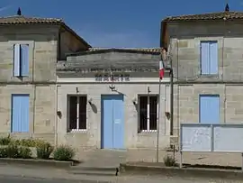 The town hall in Saint-Ciers-d'Abzac