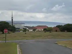 Stilbaai, with the Dutch Reformed Church in Stilbaai West, looking east