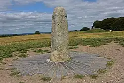 Image 38The Stone of Destiny (Lia Fáil) at the Hill of Tara, once used as a coronation stone for the High Kings of Ireland (from List of mythological objects)