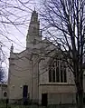 The rear of the church taken from St Paul's Park