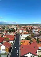 Overview of the city from top of the Water Castle