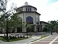 NE corner of Student Union dome