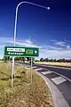 Sturt Highway marked as A20 near Gumly Gumly