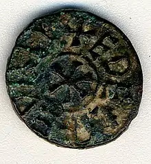 Styca of Aethelred II from Hexham Hoard