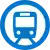 Logo of Line 2 (Hakozaki Line) of the Fukuoka City Subway