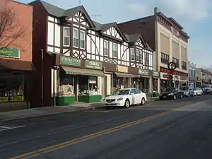 Downtown Suffern, a village in Ramapo