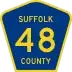 County Route 48 marker