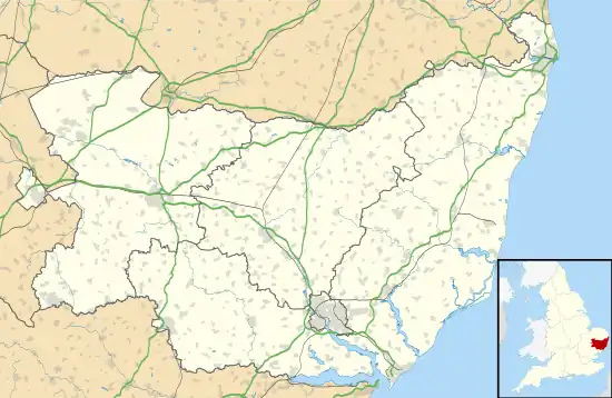 Clare is located in Suffolk