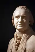 Bust of Suffren by Brion, on display at Paris naval museum.