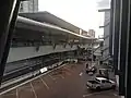 View of the Surian MRT station-Sunway Nexis pedestrian link bridge and the station from Sunway Nexis.