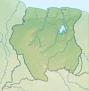 Brownsberg is located in Suriname