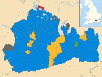 2017 results map