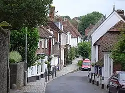 Photograph of the High Street, Sutton Valence