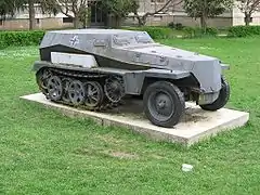 German Sd.Kfz. 250 halftrack.