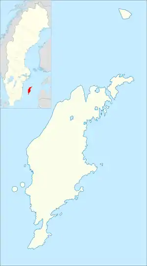 Garde is located in Gotland