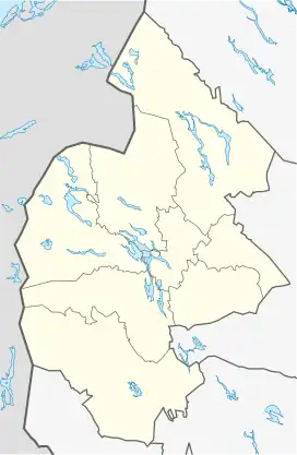 Location of lake