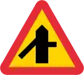 Right way junction from the left or right winding junction from left