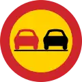 No overtaking