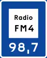 Radio station for road and traffic information