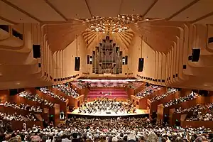 2006 Award, Sydney Opera House interiors, opened 1973