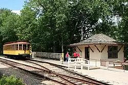 The Como-Harriet Streetcar Line in Linden Hills