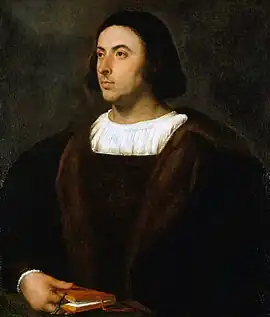 Titian, Portrait of Jacopo Sannazaro, 1514–18